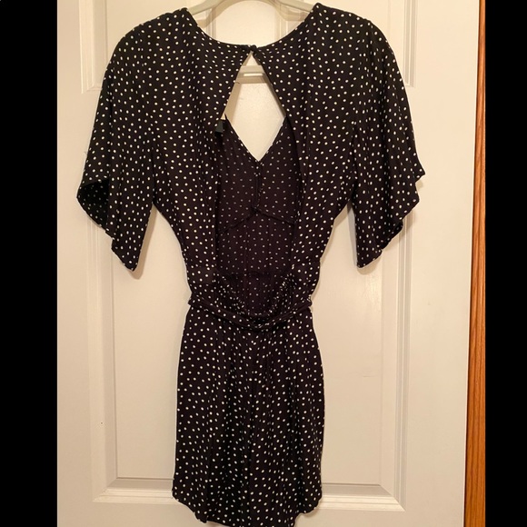 NWT Abercrombie & Fitch Open Back Romper - Picture 3 of 5